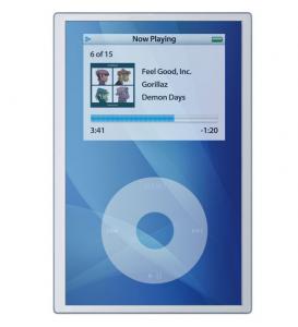 ipod mit touchscreen